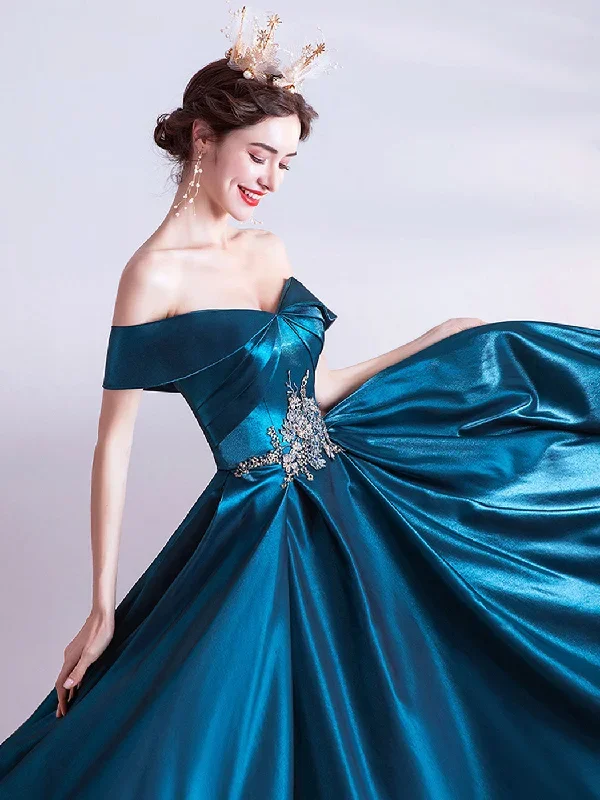 a-line-sweetheart-neck-satin-blue-long-prom-dress-blue-evening-dresses