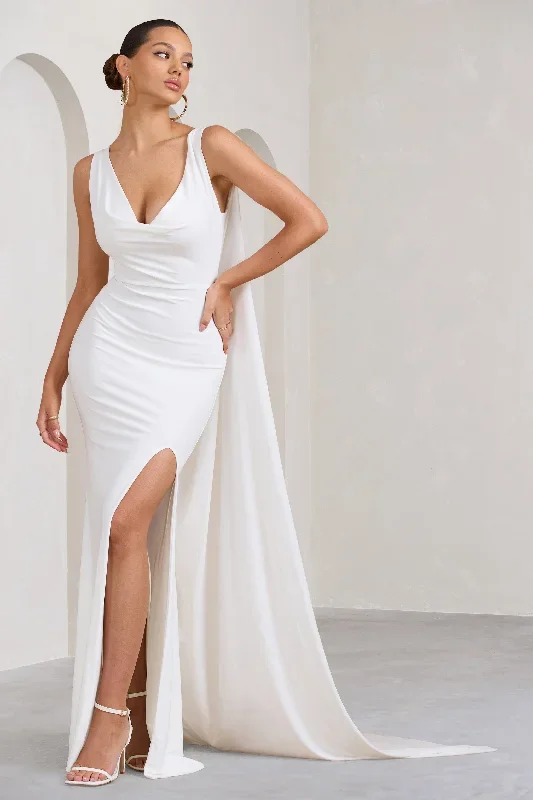 a-toast-white-split-maxi-dress-with-draped-cape-cl129376005