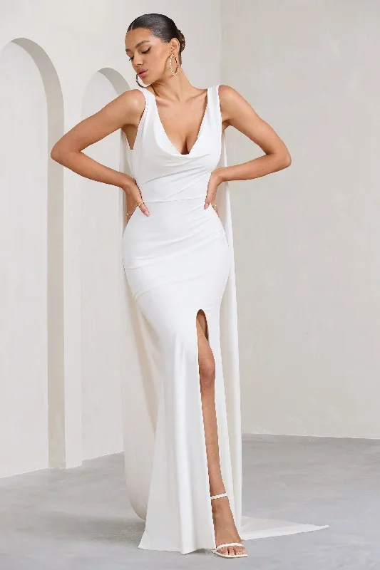 a-toast-white-split-maxi-dress-with-draped-cape-cl129376005