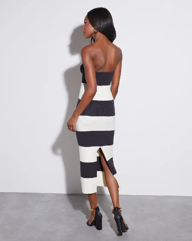 anika-striped-bodycon-midi-dress