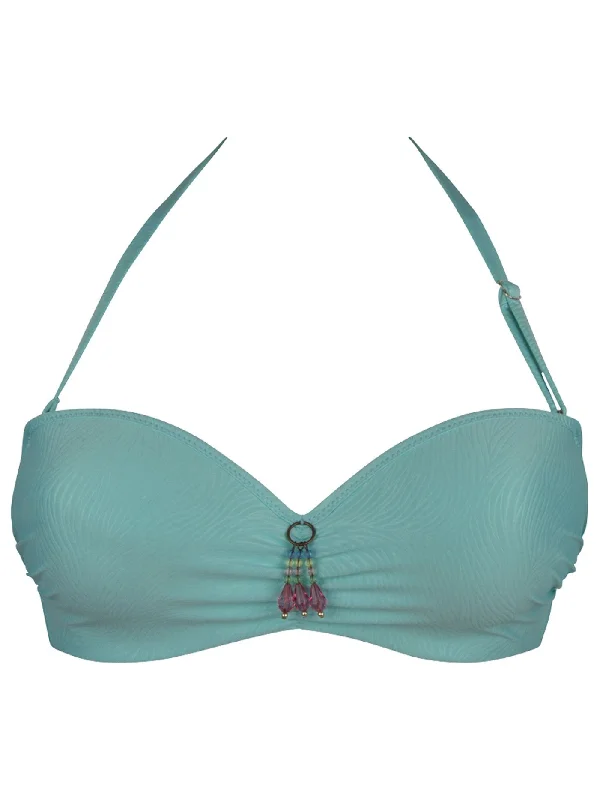 Antigel Swimwear by Lise Charmel - La Muse Des Vagues Strapless Bandeau Bikini Vague Acqua