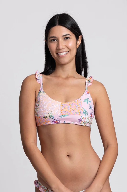 Donna Bikini Top - Cottage Patch