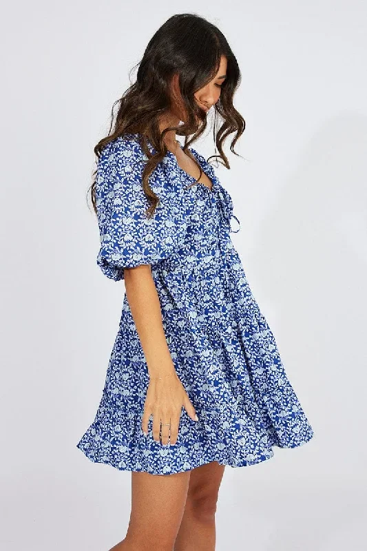 blue-floral-fit-and-flare-mini-dress-puff-sleeve-dd0025-51b-1