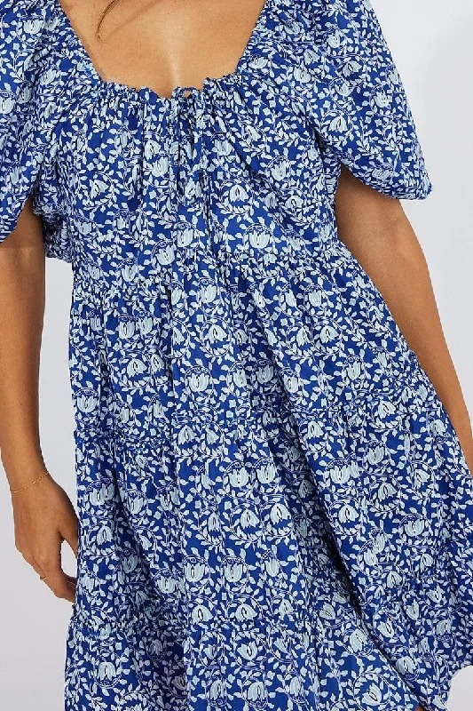 blue-floral-fit-and-flare-mini-dress-puff-sleeve-dd0025-51b-1