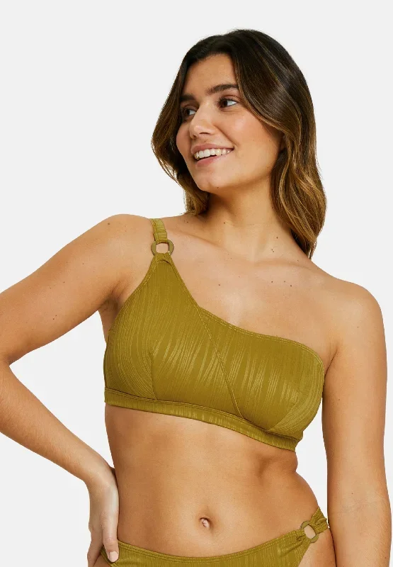 Haut de maillot de bain brassière sans armatures On Board Vert Olive