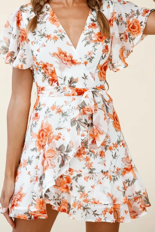 cami-angel-sleeve-faux-wrap-dress-rose-print-orange