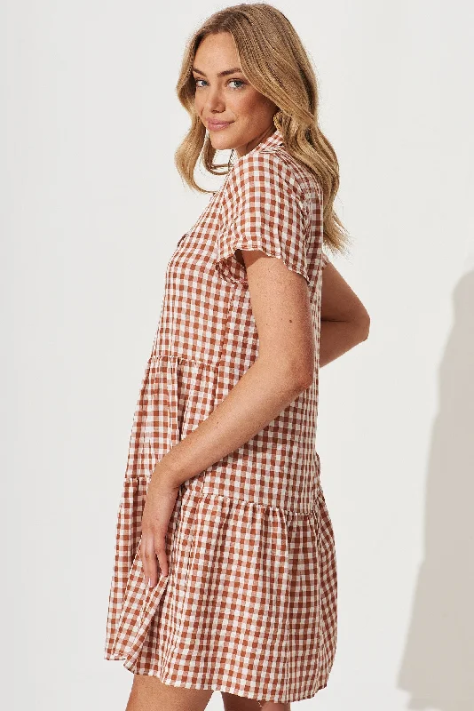 colette-shirt-dress-in-rust-and-white-gingham-cotton-blend