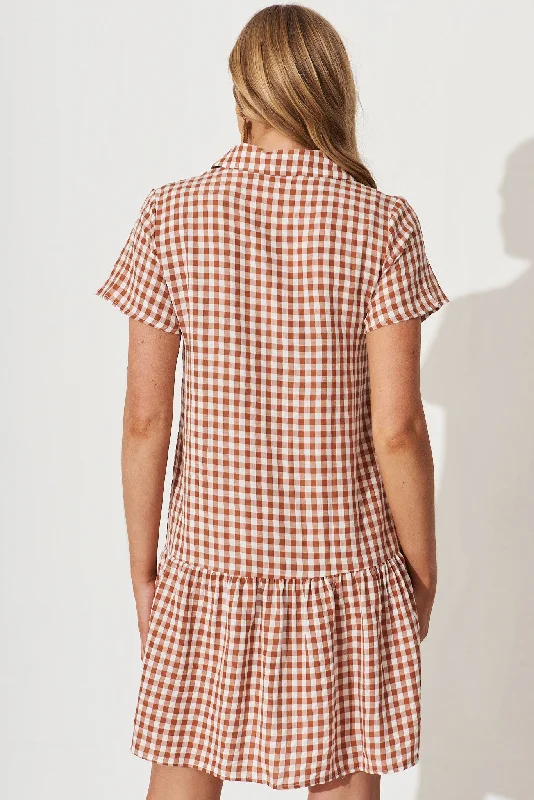 colette-shirt-dress-in-rust-and-white-gingham-cotton-blend