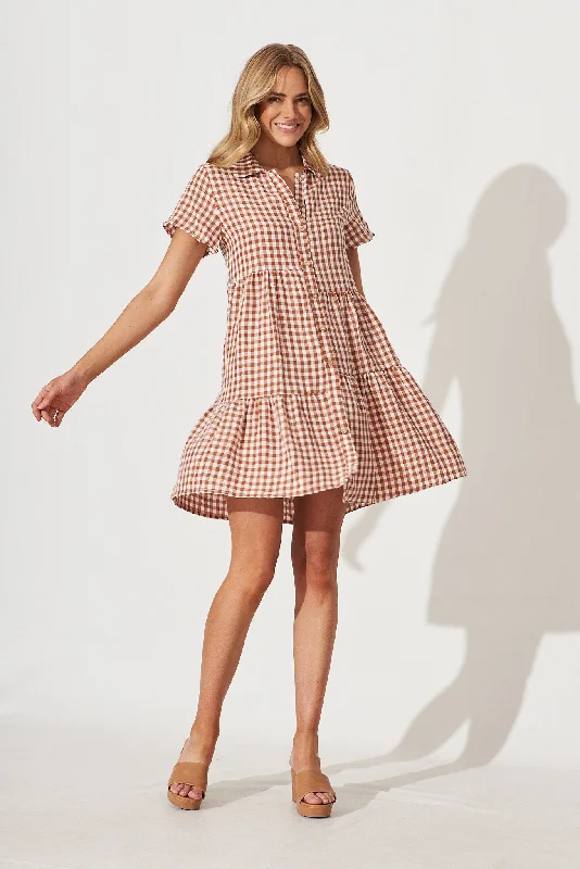 colette-shirt-dress-in-rust-and-white-gingham-cotton-blend