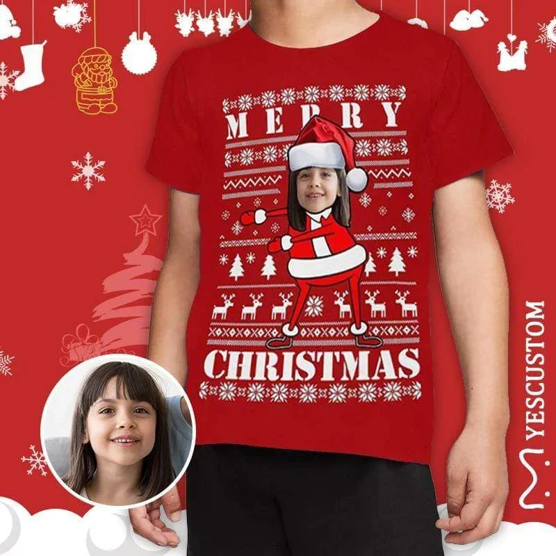 custom-face-merry-christmas-kids-all-over-print-t-shirt