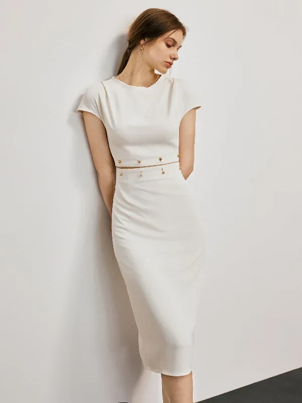 elegant-crew-neck-hollow-out-dress