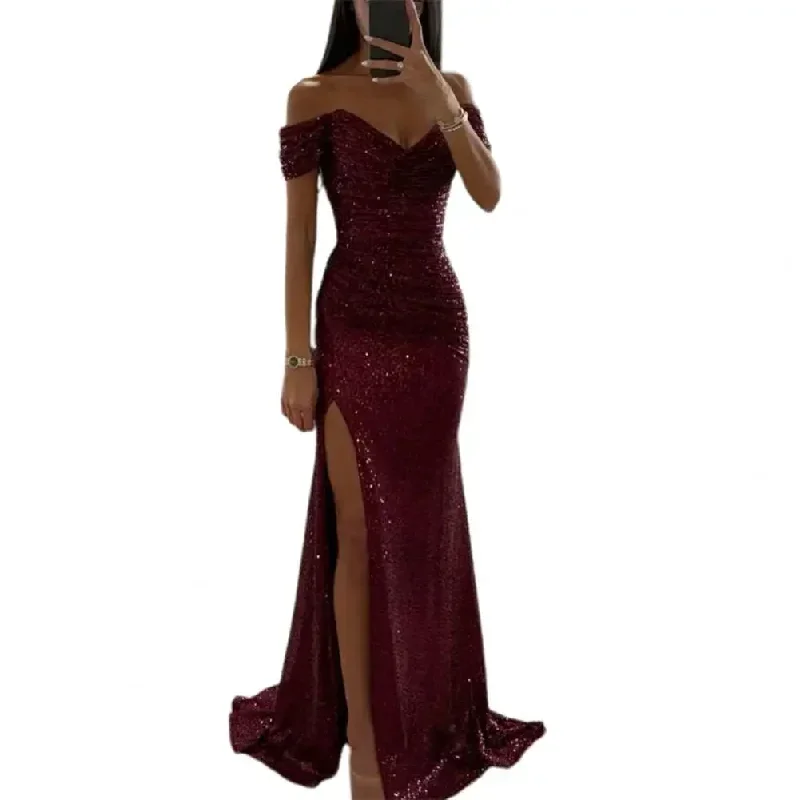 elegant-gown-dress-v-neck-off-shoulder-maxi-dress-sequin-pleated-waist-tight-evening-party-dress-sexy-split-long-dreses