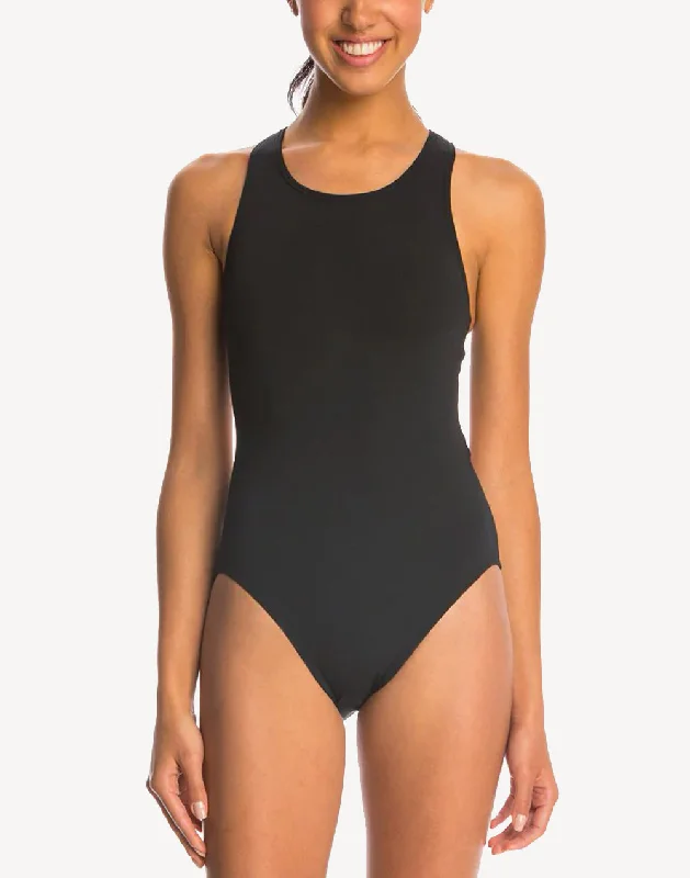 Solid Polyester Maxback One Piece