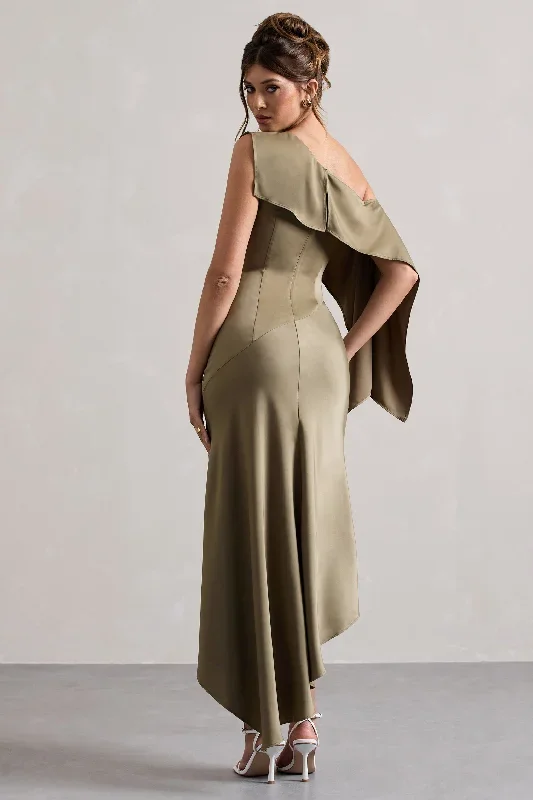 freesia-olive-satin-asymmetric-draped-split-maxi-dress-cl132387113