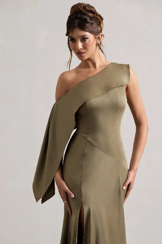 freesia-olive-satin-asymmetric-draped-split-maxi-dress-cl132387113