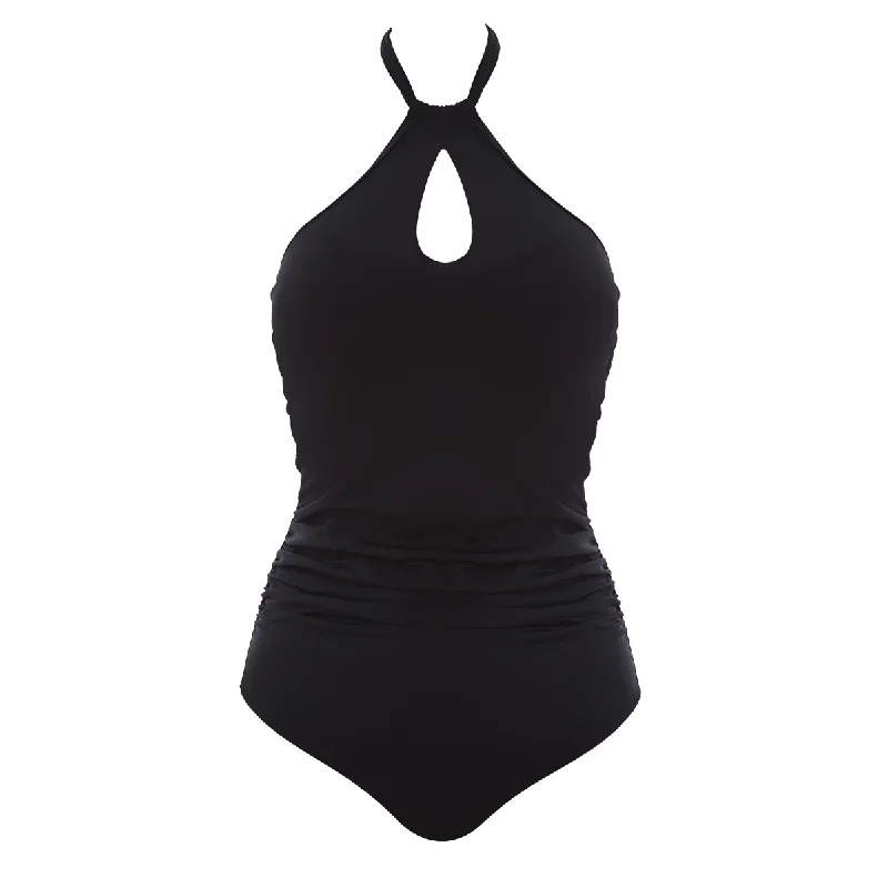 Remix High Neck One Piece Swimsuit Black - Freya Swim