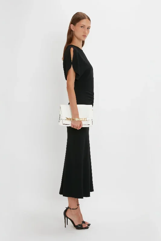 gathered-waist-midi-dress-in-black