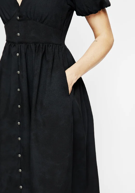 gladys-button-front-midi-dress