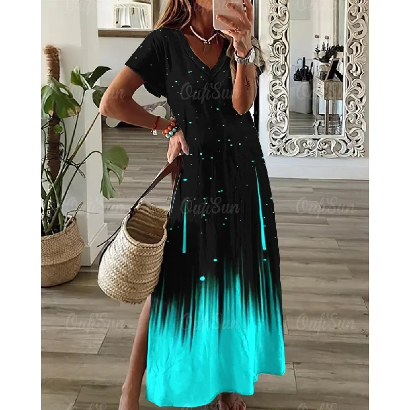 gradient-print-side-slit-women-dresses-female-2023-summer-elegant-party-dresses-ladies-vacation-casual-y2k-sexy-evening-dresses