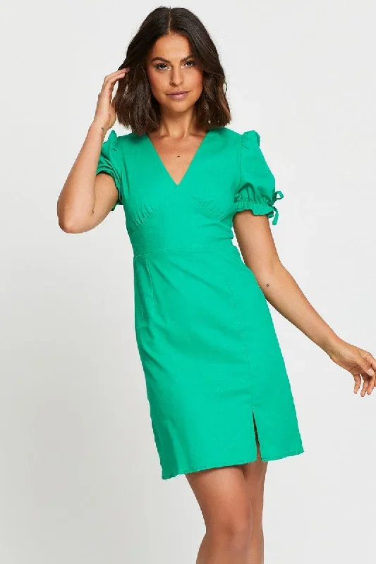 green-mini-dress-v-neck-dd10151-31f4-2