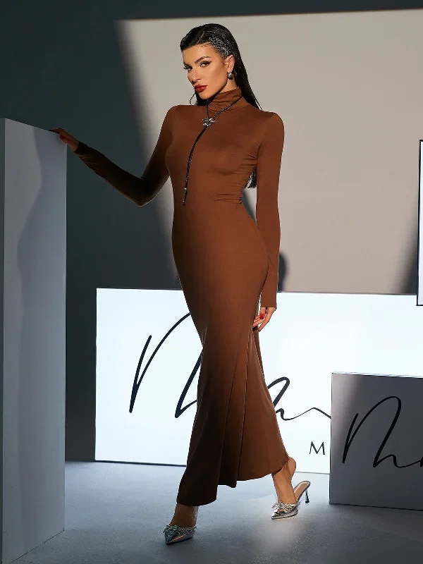 hal-long-sleeve-mermaid-maxi-dress-in-brown