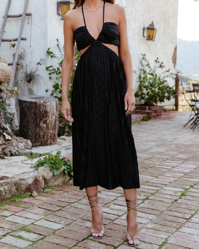 hollywood-dreams-pleated-tie-back-midi-dress