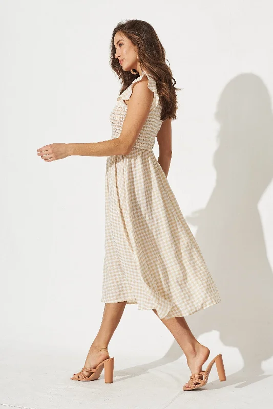 jeannie-midi-dress-in-beige-gingham