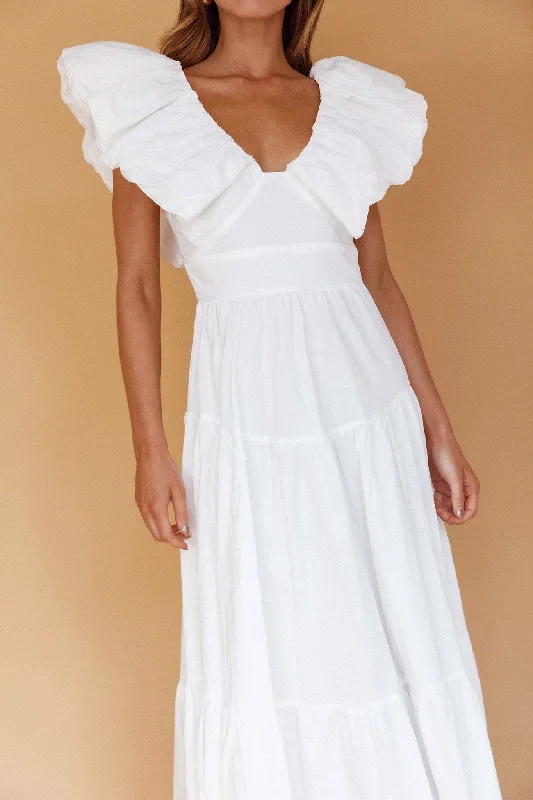 kahlo-puffed-ruffle-neckline-maxi-dress-white