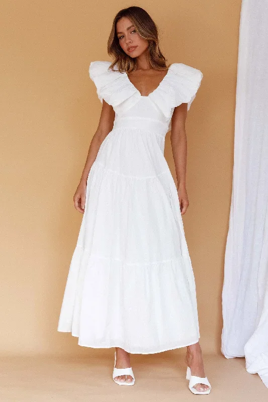 kahlo-puffed-ruffle-neckline-maxi-dress-white