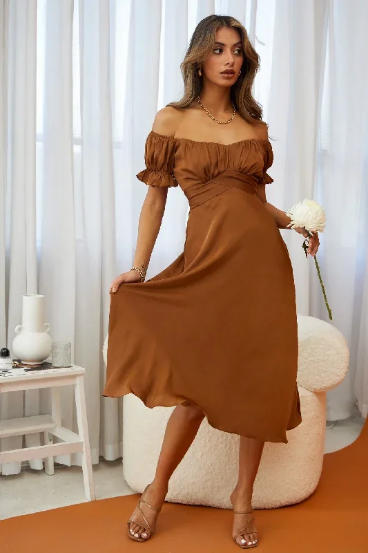 linka-off-shoulder-tie-back-midi-dress-chocolate