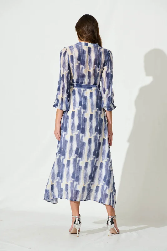 lorie-maxi-shirt-dress-in-blue-multi-brushstroke-print-cotton-blend