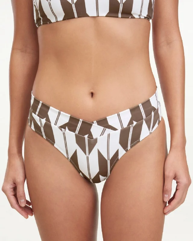 Mary Lawless Lee x Splendid V-Front Swim Bottom