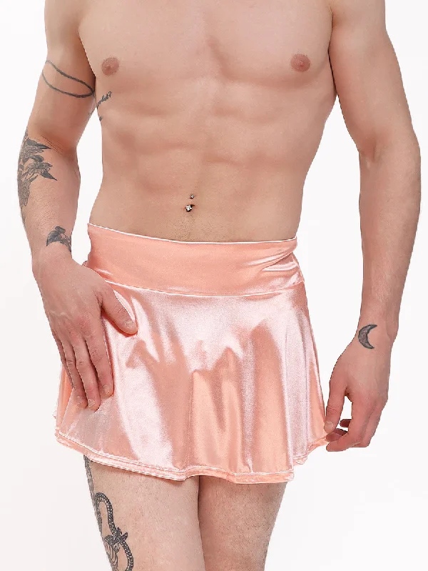 mens-pink-satin-skirt