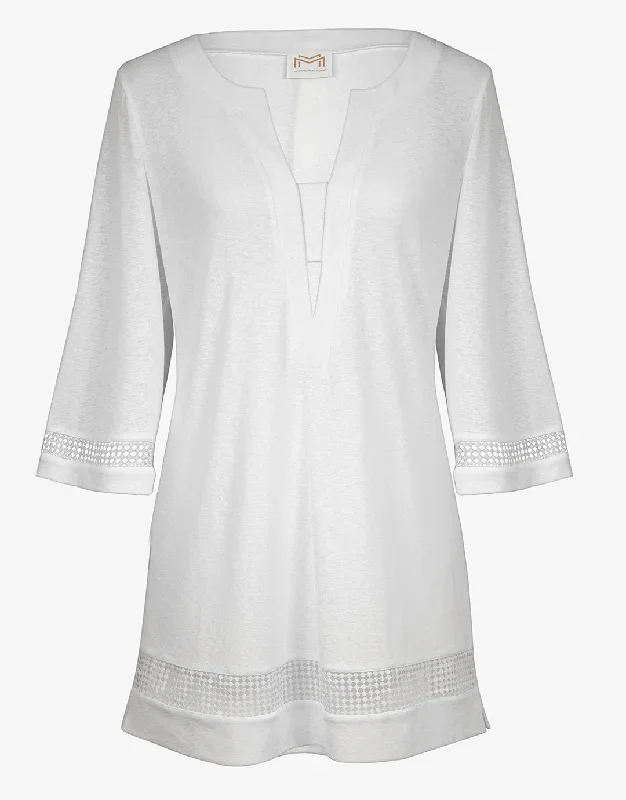 Midi Tunic - White