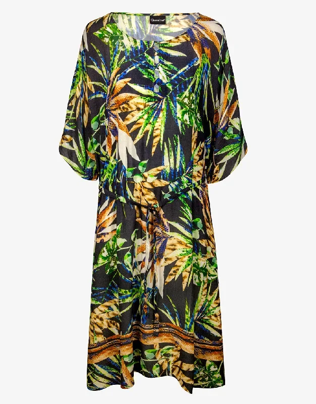 Midnight Sounds Midi Tunic - Ethno Jungle