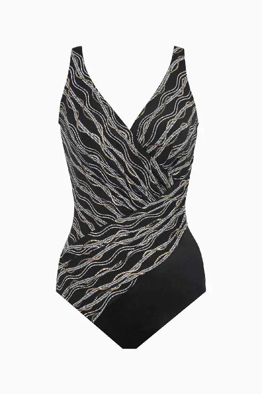 Linked In Oceanus One Piece Swimsuit