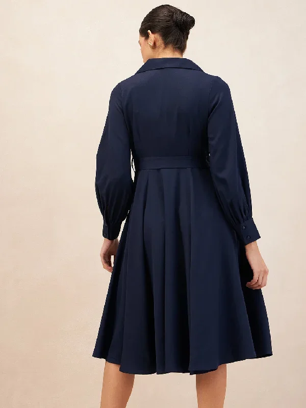 navy-blue-lapel-collar-wrap-midi-dress-ff-4855