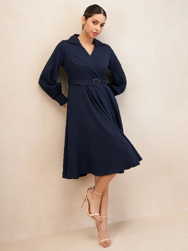 navy-blue-lapel-collar-wrap-midi-dress-ff-4855