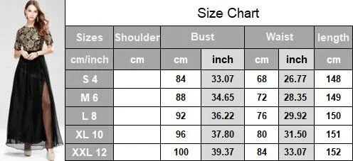 new-arrival-womens-o-neck-short-sleeves-sequined-patchwork-fashion-long-party-prom-elegant-maxi-dresses