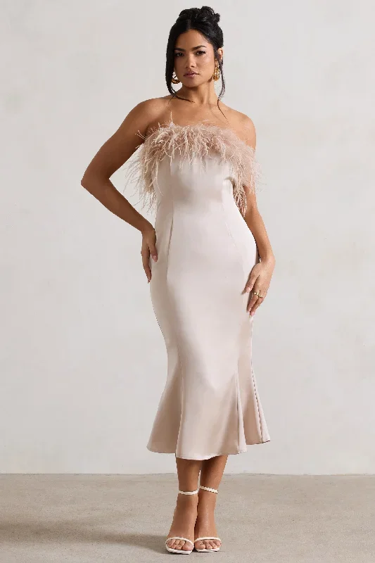 one-and-only-champagne-satin-feather-trim-midi-dress-cl129973059