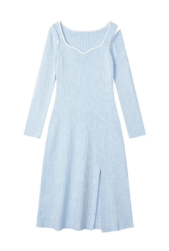 ophelia-adjustable-sleeve-knit-dress-icy-blue-1