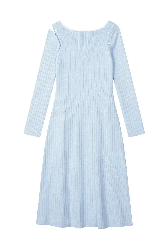 ophelia-adjustable-sleeve-knit-dress-icy-blue-1