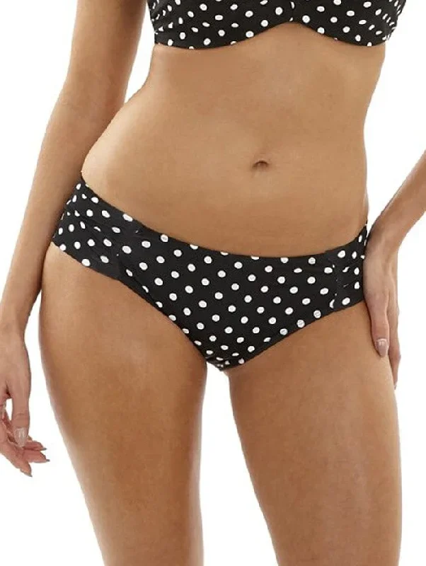 Panache Anya Spot Gathered Pant Black/White