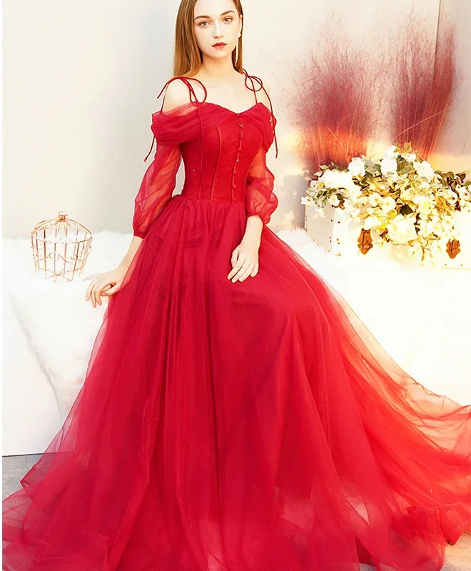 red-tulle-long-prom-dress-tulle-red-evening-dress