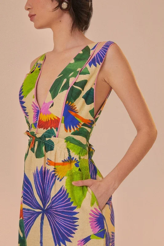 sand-macaw-jungle-v-neck-midi-dress