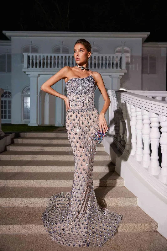 sean-strapless-rhinestone-mesh-maxi-dress