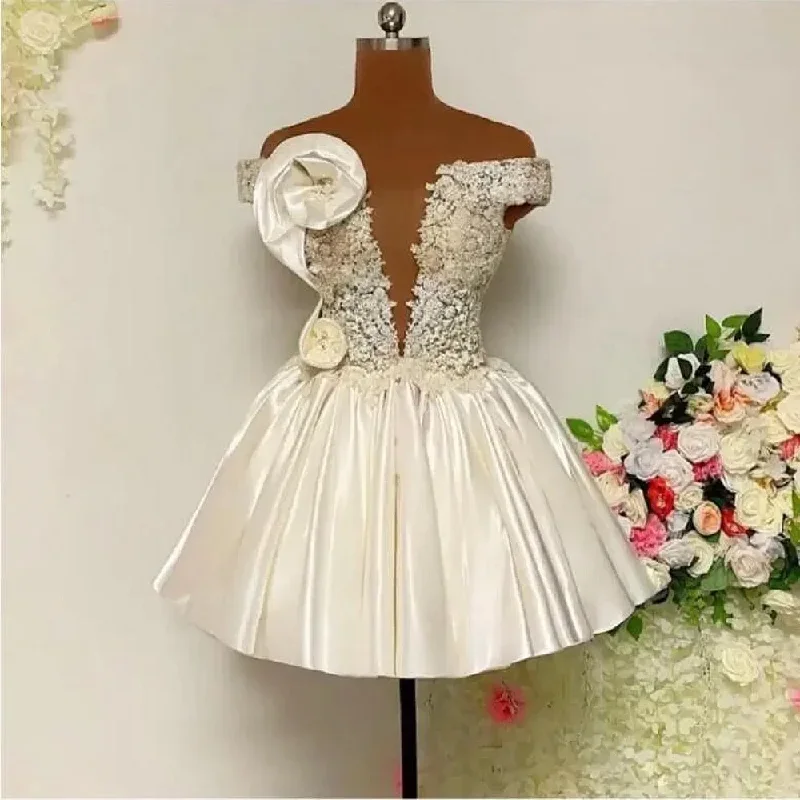 sexy-cocktail-party-dresses-with-handmade-flowers-appliques-off-the-shoulder-beach-gowns-pleats-mini-girls-prom-evening-dress