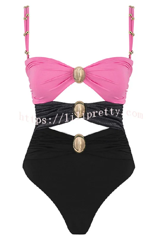 sexy-color-block-one-piece-suspender-swimsuit