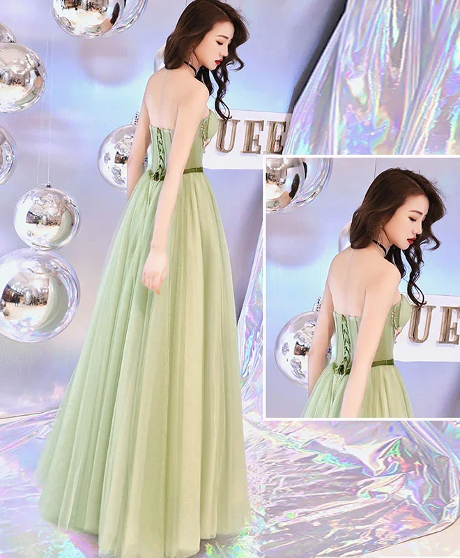 simple-sweetheart-neck-tulle-long-prom-dress-green-evening-dress