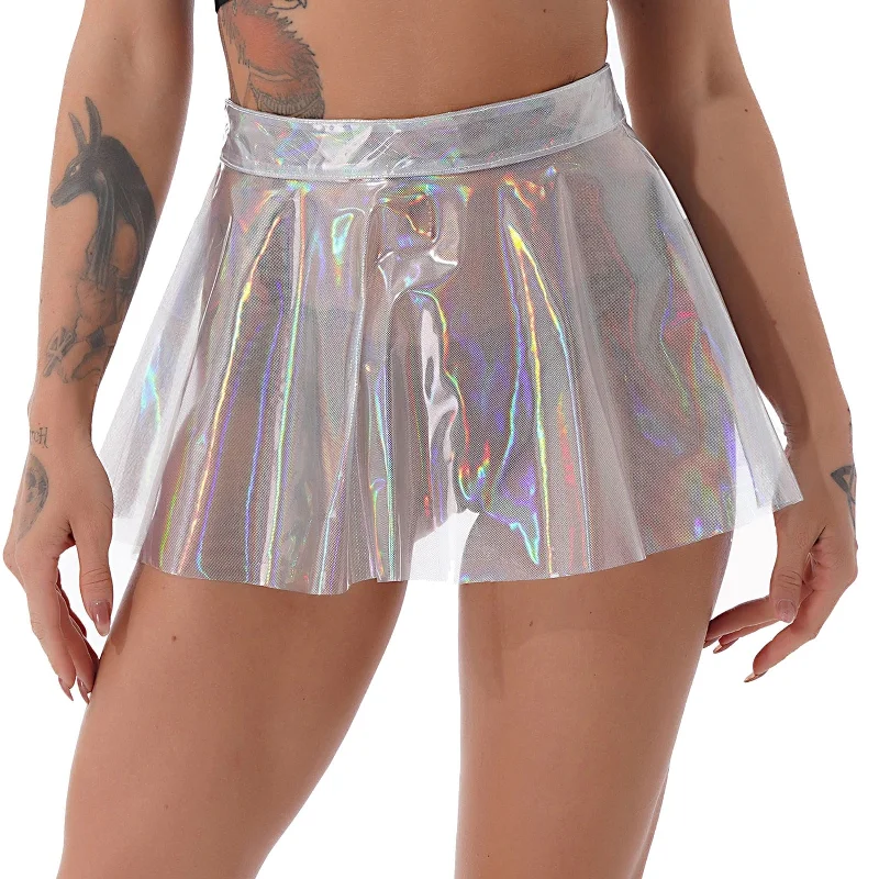 Sissy Rose See Through Mini Skirt